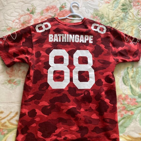 Bape Red Camo Race Jersey - Picture 2 of 6